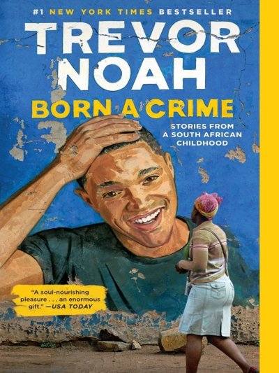 Born a Crime by Trevor Noah book cover