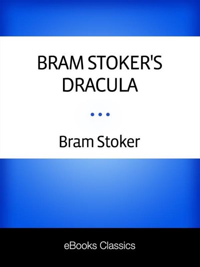 Dracula by Bram Stoker book cover
